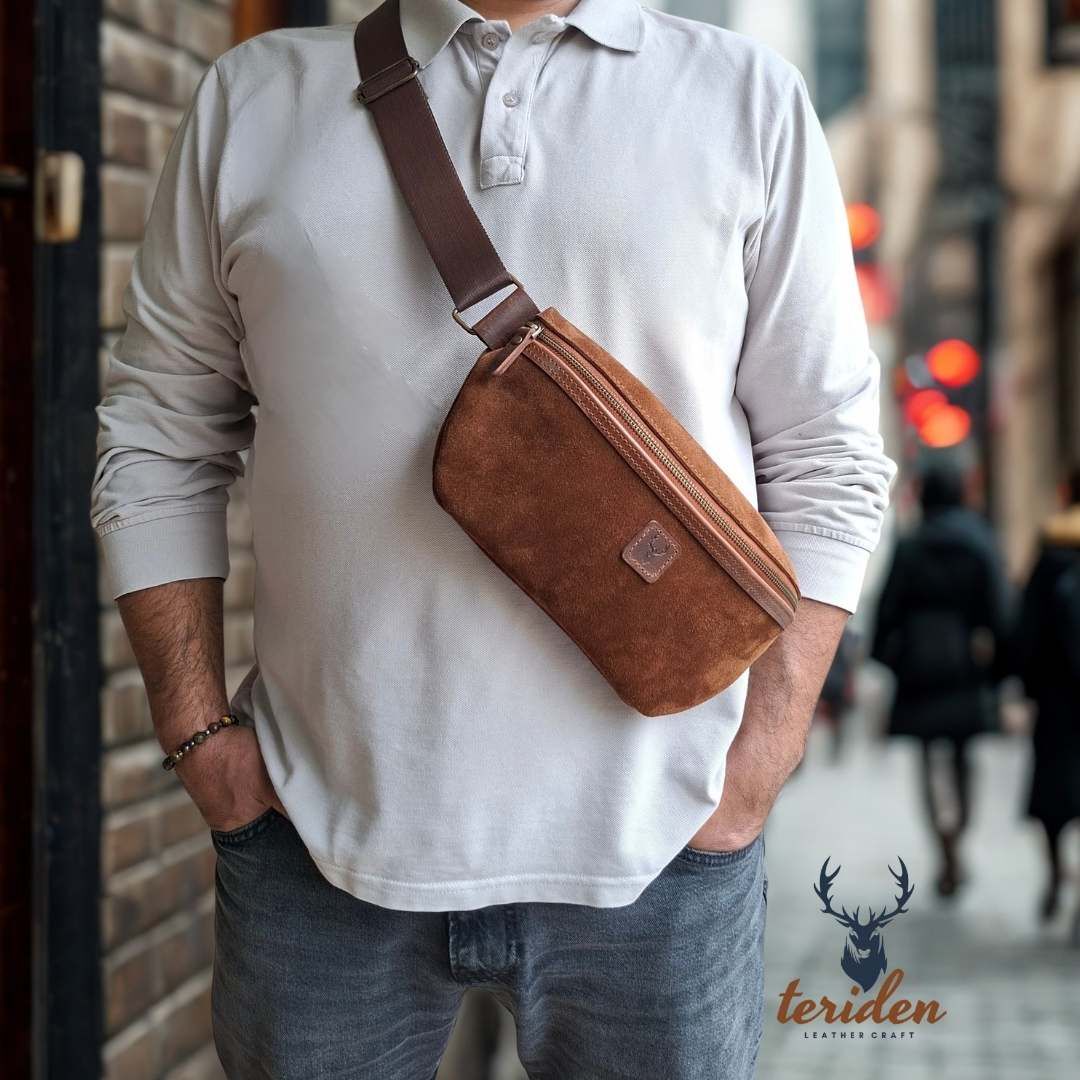 LEATHER BELT BAG - UNISEX 3 LEATHER BELT BAG - UNISEX - Görsel 3