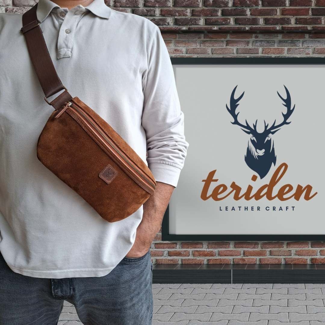 LEATHER BELT BAG - UNISEX 1 LEATHER BELT BAG - UNISEX